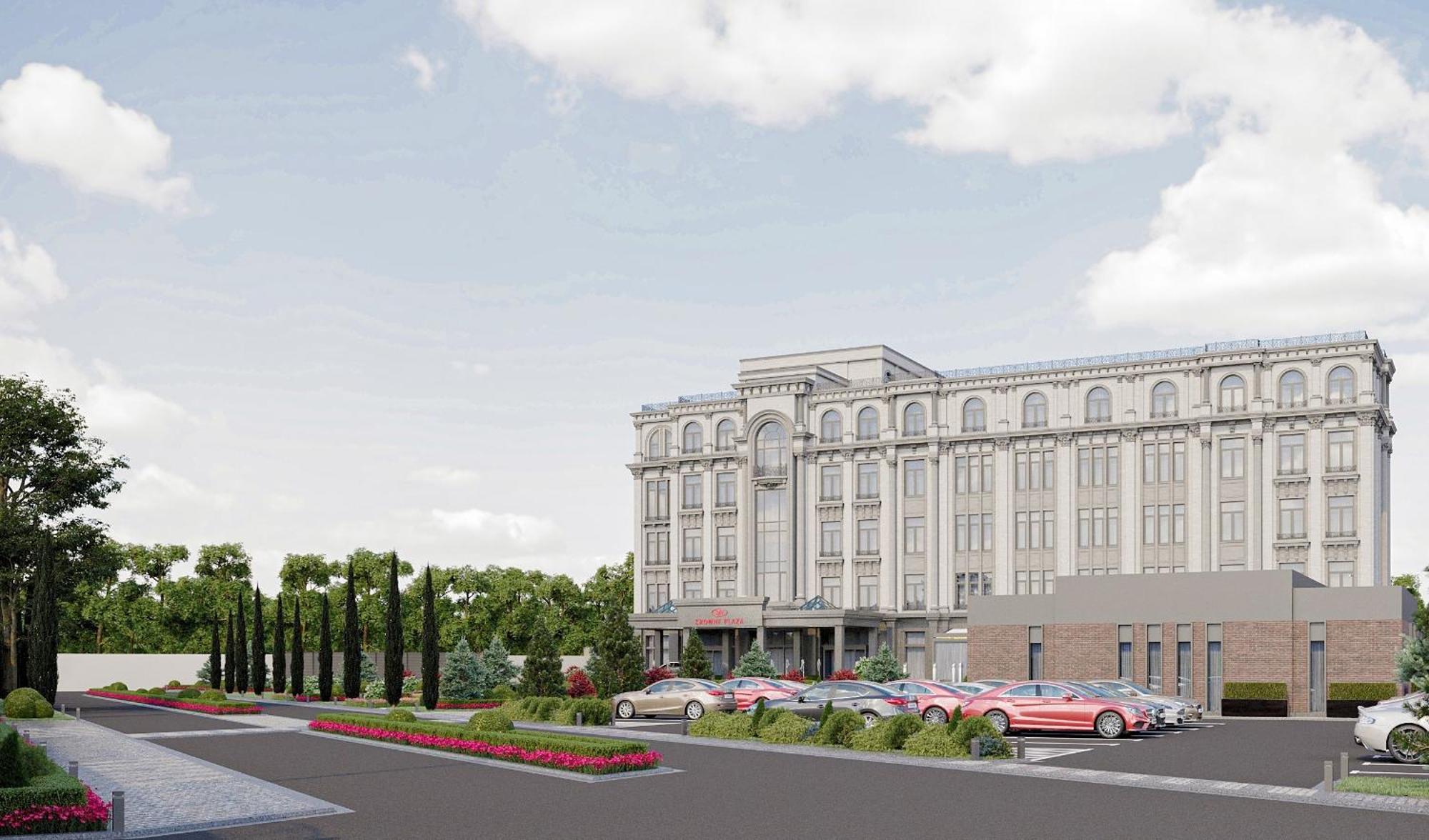 Hotel Crowne Plaza Tashkent By Ihg Exterior foto